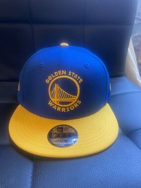 New Era Golden State Warriors Snapback - Blue/Yellow